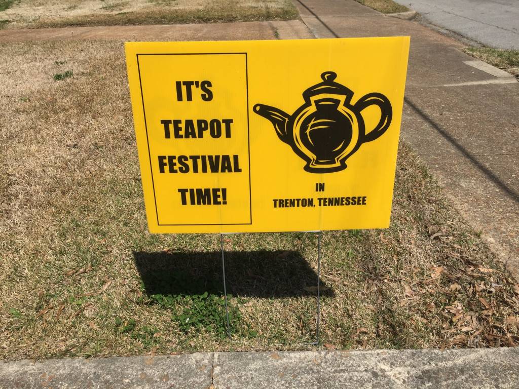 Teapot Festival City of Trenton, TN